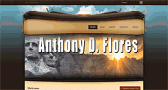 Desktop Screenshot of anthonydflores.com