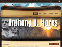 Tablet Screenshot of anthonydflores.com